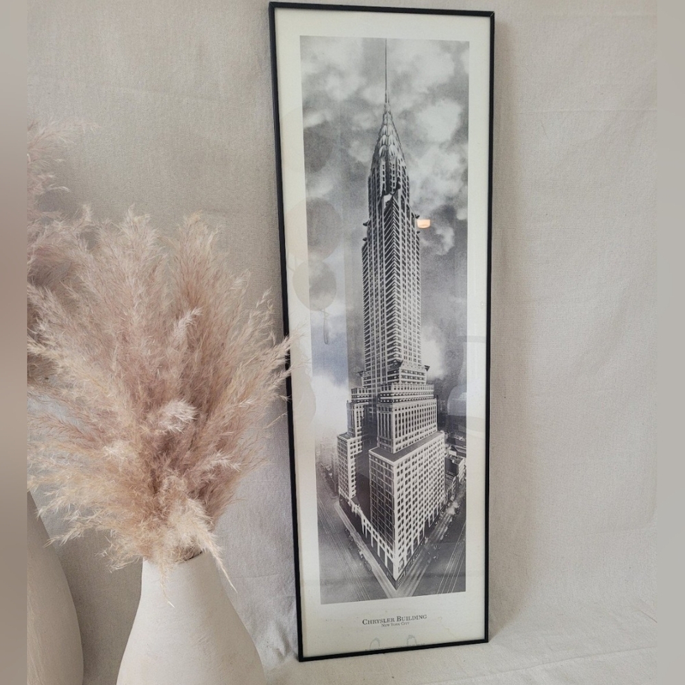 Vintage Chrysler Building Poster